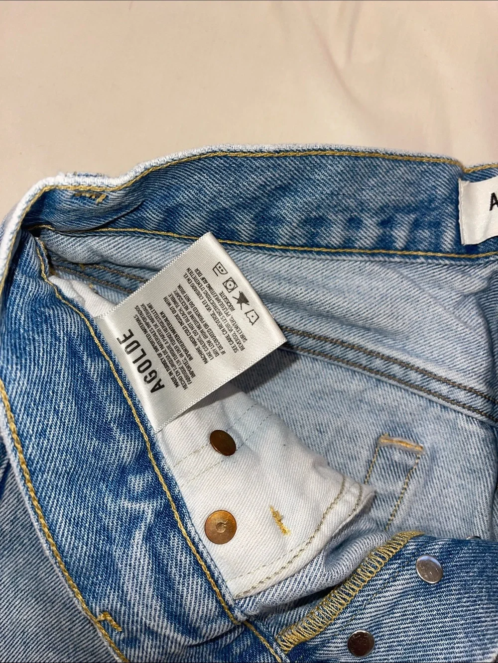 AGOLDE Denim Shorts